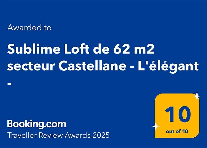 Sublime Loft De 62 M2 Secteur Castellane - L\'Elegant -